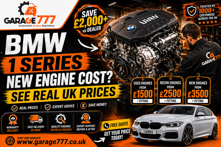 Reconditioned-BMW-1-Series-Engine-Replacement-Cost-UK