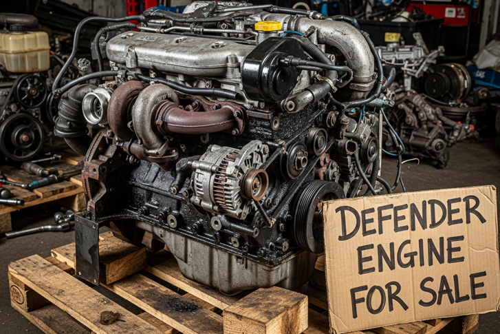 Second-Hand Land Rover Defender Engine for Sale Near Me