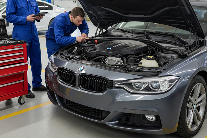 Replacement BMW 335d engine